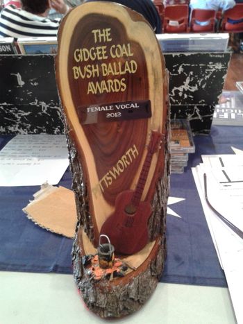 Gidgee Coal Award
