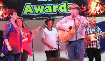 GIdgee Coal Bush Ballad Awards  2015 with Keith Jamieson & Crew
