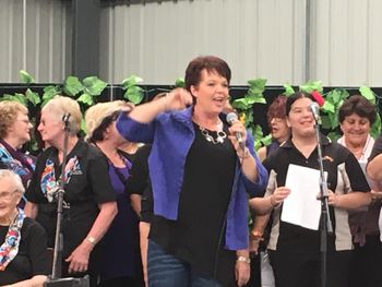 With the Mackay Choirs
