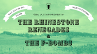 Girl Guitar Presents: The Rhinestone Renegades & The F-Bombs @ Riley's Tavern