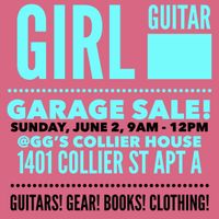 Girl Guitar Garage Sale!