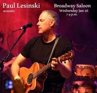 Paul Lesinski acoustic