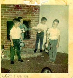 My first gig! With "The Stingrays" (1966)
