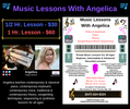 Music Lessons With Angelica - 1 hr. lesson