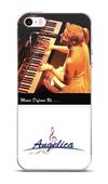 Angelica Logo & Music Defines Us - Cell Phone Cover
