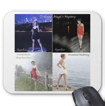 4 CD Photo - Mouse Pad (White)
