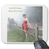 World Of Dreams Thirty Piano Pieces - Mouse Pad (White)