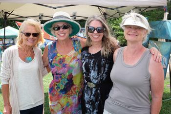 From Left-Kim Yuhasz, Marcia Pensa, Penny Crichton, Sharron Russell - The OTW Admin Team
