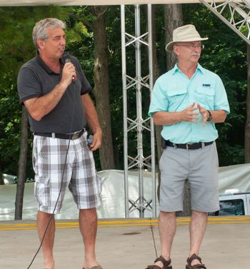 Winery Owner, Rob Quai and Mayor David Marr
