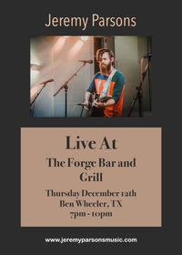 Live at The Forge Bar and Grill