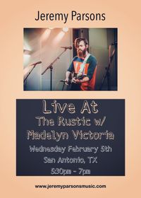Live at The Rustic - San Antonio w/ Madelyn Victoria