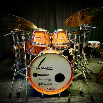 Dave Goodman Sonor Vintage Natural Drumset 1
