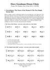 Dave Goodman Venue 505 Drum Clinic Handout 2015