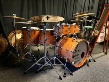 Dave Goodman Sonor Vintage Natural Drumset 2
