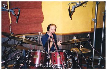 Dave Goodman on "Yellow Glasses" session 1999
