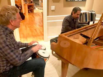 Jamming with Rick Steves (Travel expert)
