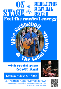 Dave Nachmanoff & The Usual Culprits - with Scott Kail opening