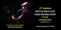 3rd Annual Boys & Girls Club Fund Raising Event featuring Dave Nachmanoff