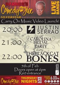 Justin Serrao, Black Cat Bones & The Carolina Bridal Party - Carry On Music Video Launch