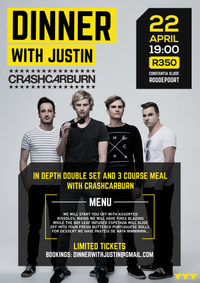 Dinner with Justin - CRASHCARBURN