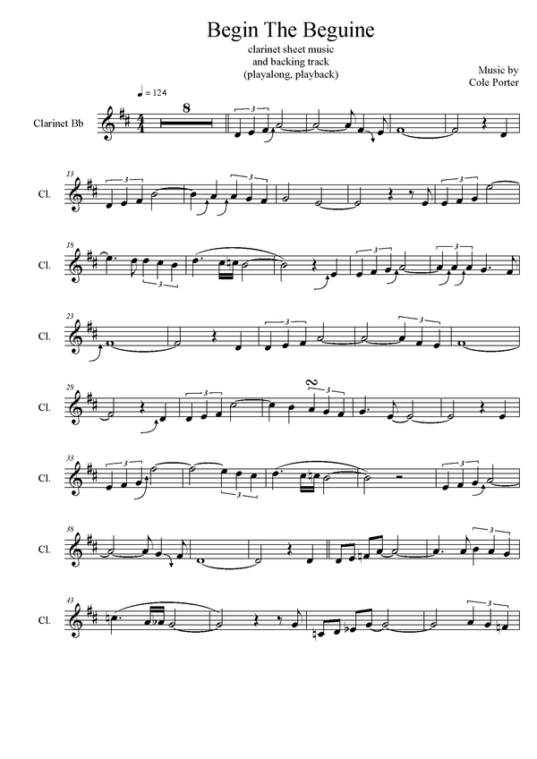 Fashionably Late Sheet music for Clarinet in b-flat (Solo)