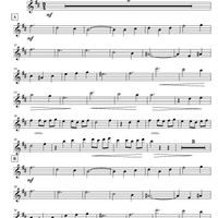 "The Second Waltz" (alto sax EASY) by "Sheet Music You"