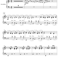 "Biscaya" (accordion EASY) by Sheet Music You