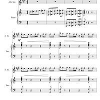 "Tico Tico" (alto sax Pro and piano) by "Sheet Music You"