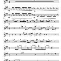 "Libertango" (alto sax PRO) by "Sheet Music You"