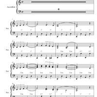 "Begin the Beguine" (accordion EASY) by Sheet Music You