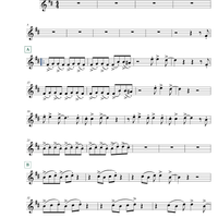 "Money, Money, Money" by ABBA (easy clarinet) by Sheet Music You