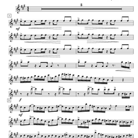 "Tico Tico" (alto sax PRO) by Sheet Music You