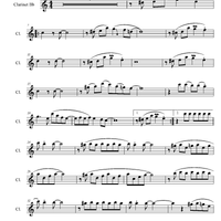 "Creole Jazz" (clarinet PRO) by Sheet Music You