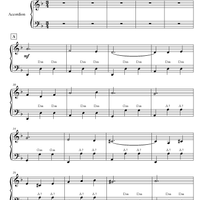 "The Second Waltz" (Accordion EASY)  by Sheet Music You