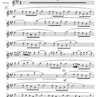 "La vie en rose" (alto sax) by Sheet Music You