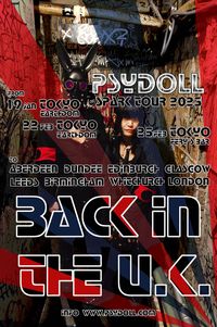 Dead Happy Support Japanese Cybergoth band PSYDOLL