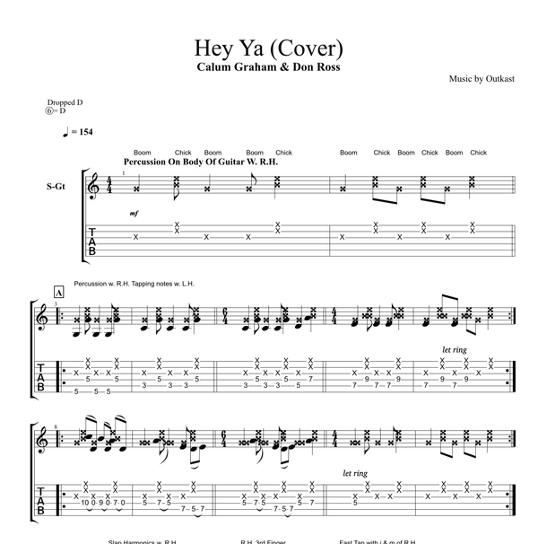 Calum Graham Homepage GUITAR TABLATURES