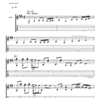 Whiskey Sunrise - Guitar TAB/Sheet Music