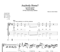 Anybody Home - Guitar Transcription