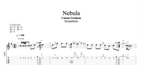 Nebula - Guitar Transcription