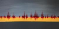 Horizon Line, 2017 — 24x48 acrylic on canvas