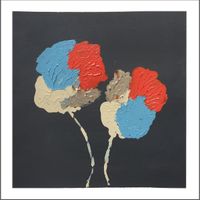 Brain Flower 2 — 12x12 acrylic on paper