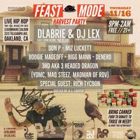 Feast Mode Harvest Fest (DLabrie & Dj Lex)