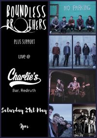 Boundless Brothers live @ Charlie's Bar, Redruth