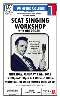 Ori Dagan Scat Singing Workshop