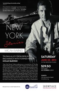 Micah Barnes and New York Stories