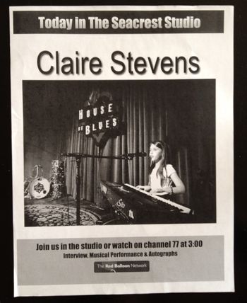 Flyer from Seacrest Studios Dallas (2013)
