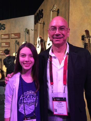 w/ Tim Godwin (Taylor Guitars) [2015]
