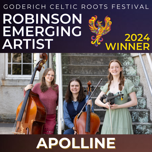 Goderich Celtic Roots Festival 2024 Robinson Emerging Artist Showcase