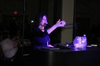 Emily Strom performs for Howl at the Moon aboard Norwegian Cruise Line's Breakaway out of Miami to Mexico, Honduras and Belize 